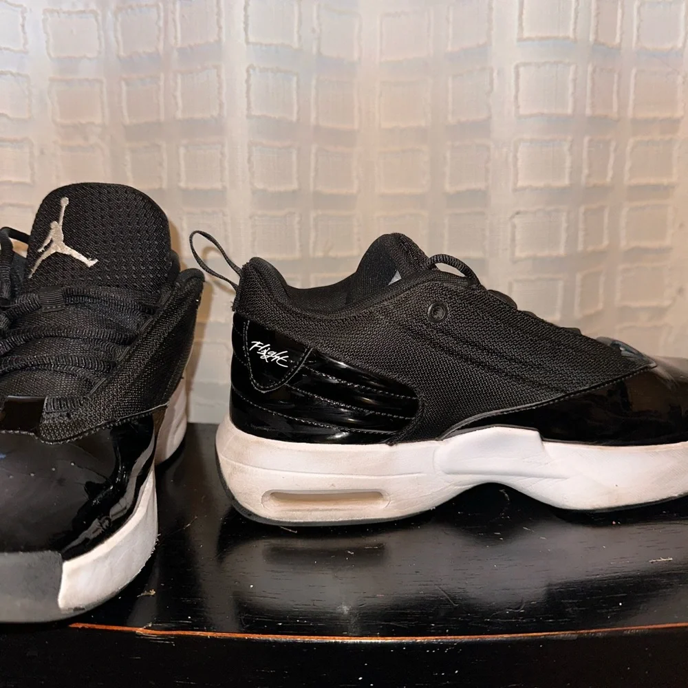 Jordan Black and White Sneakers